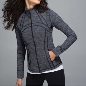 Lululemon Define Jacket Heathered Gray Sz Sz 6